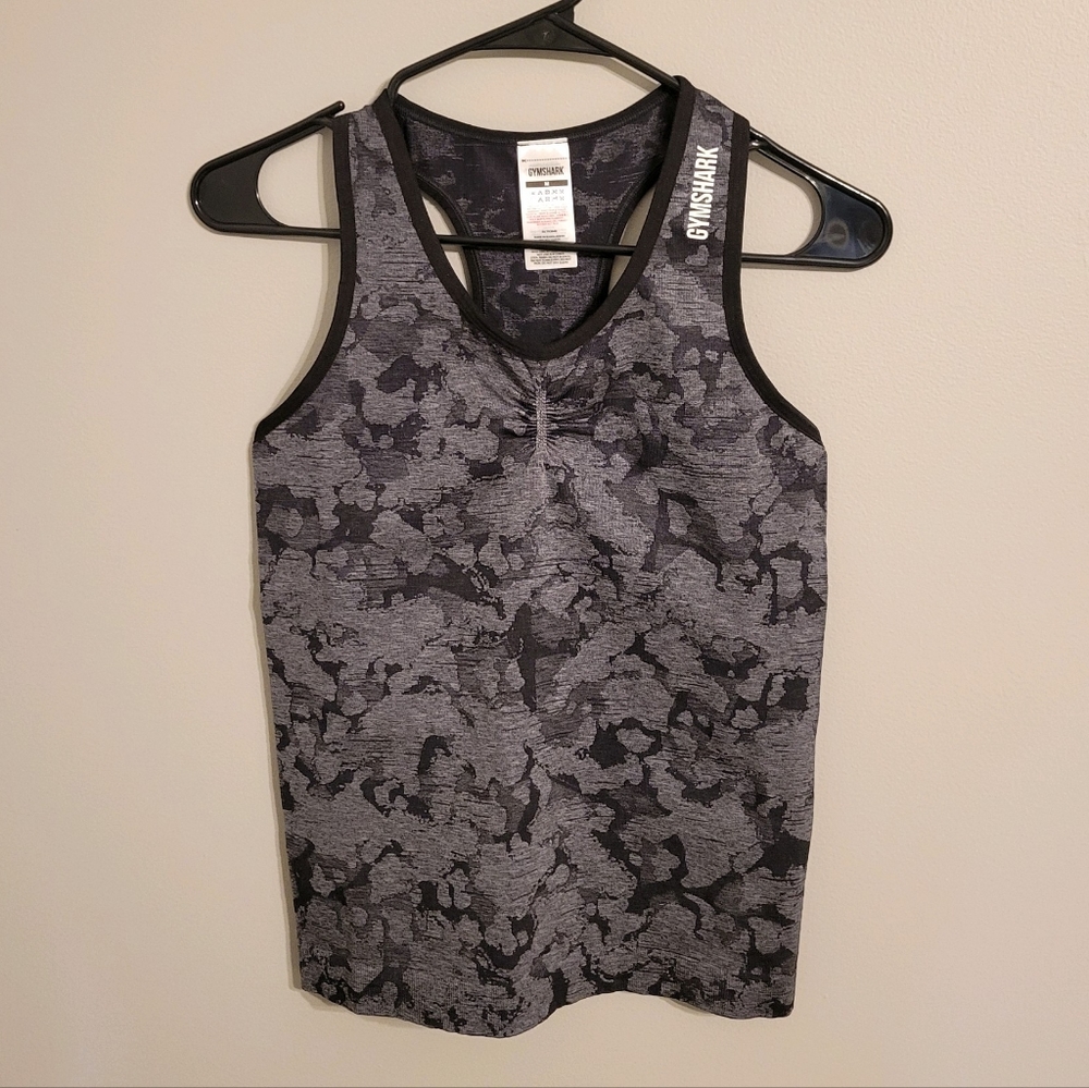 Gymshark camo seamless tank